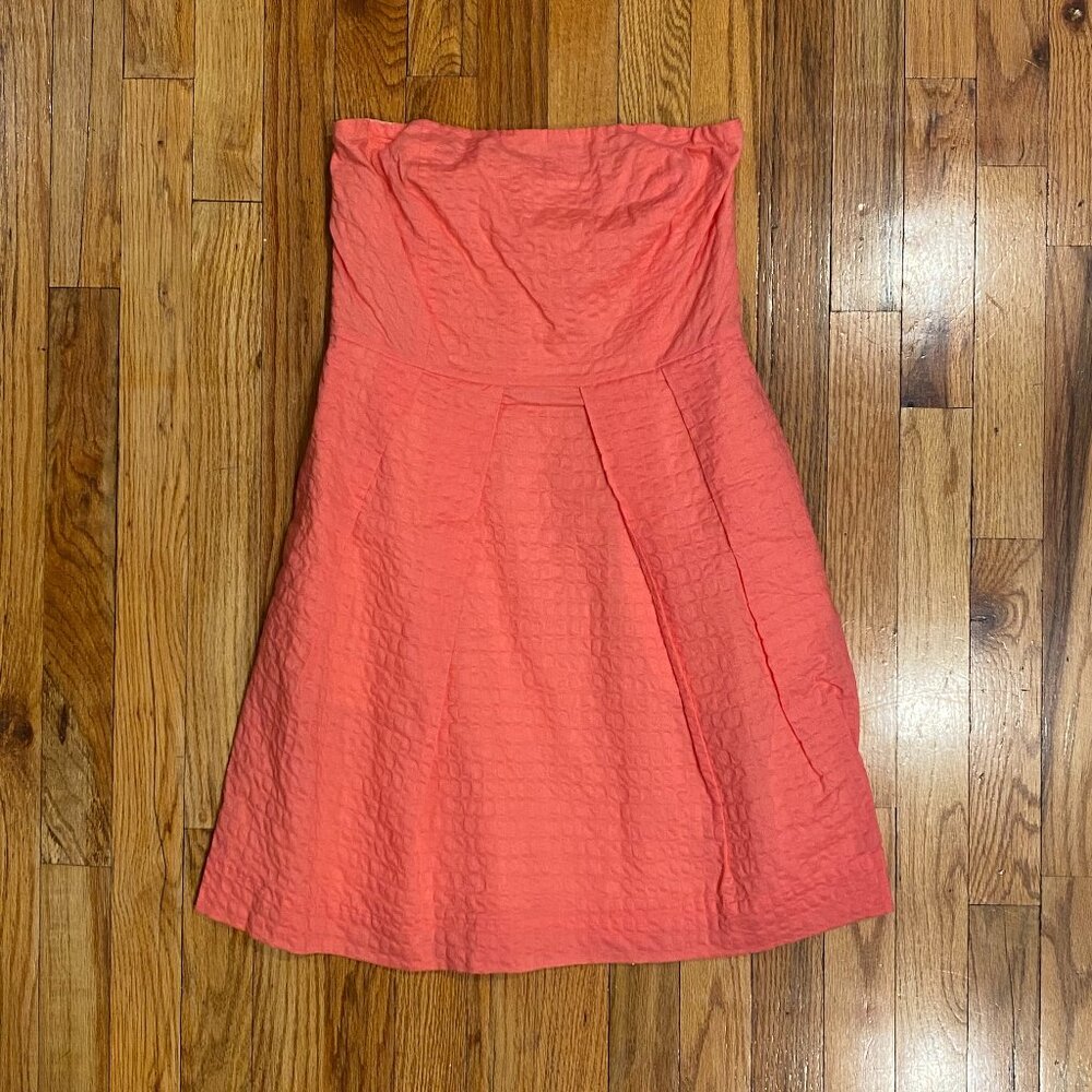 J.Crew Women's Strapless Pink Dress Size Small